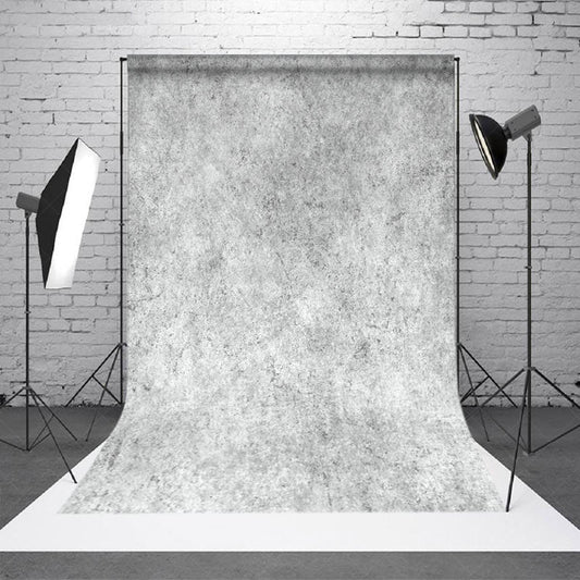 Lofaris Old Master Grey White Abstract Texture Photo Backdrop