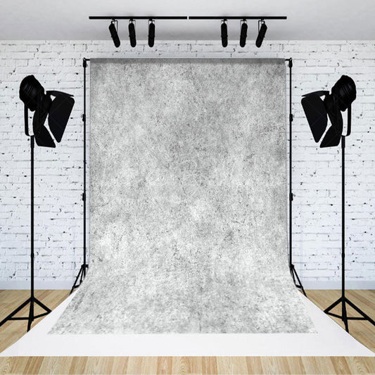 Lofaris Old Master Grey White Abstract Texture Photo Backdrop