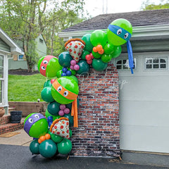 Lofaris Old Style With Retro Brick Wall Photo Arch Backdrop