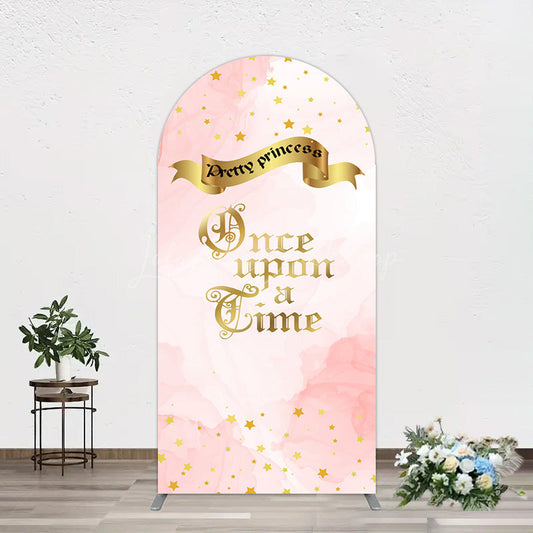 Lofaris Once Upon A Time Stars Pretty Princess Arch Backdrop