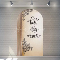 Lofaris Once Upon a Time Storybook Arch Backdrop Personalized Fairytale Princess Kingdom Party Decoration