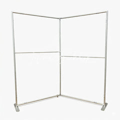 Lofaris Open Book-Shaped Frame Fairytale Story Book Stand Metal for Birthday Baby Shower Wedding Decor