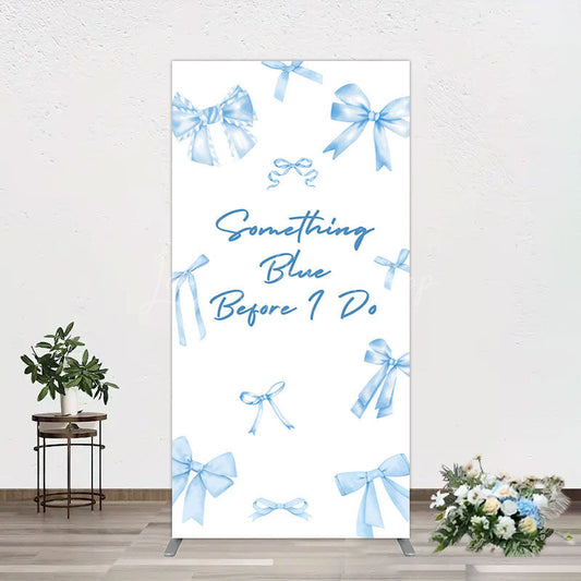 Lofaris Out of Blue Before I Do Wedding Rectangle Backdrop