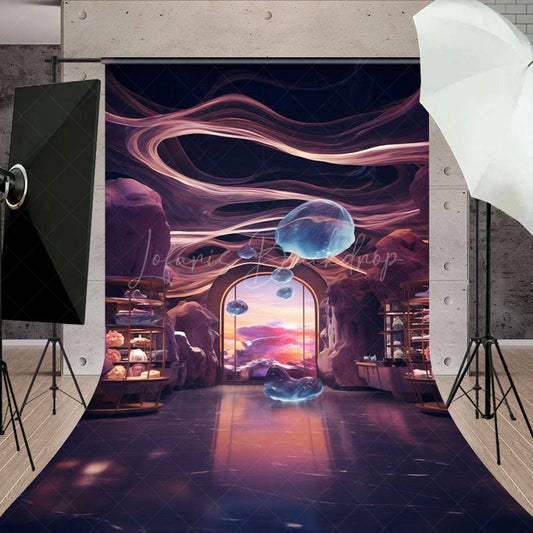 Lofaris Paradise Magic World Science Fiction Sweep Backdrop