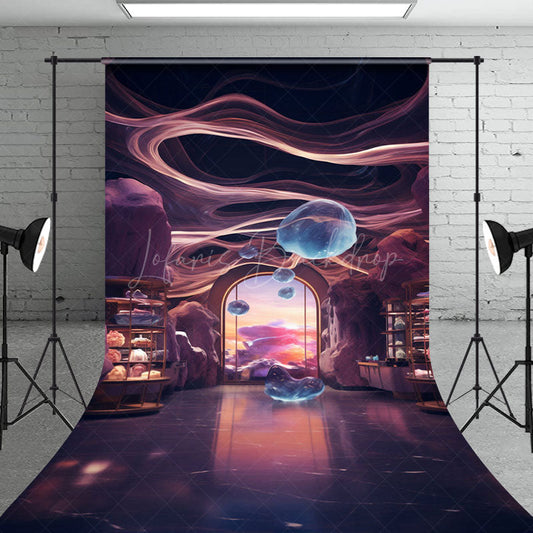 Lofaris Paradise Magic World Science Fiction Sweep Backdrop