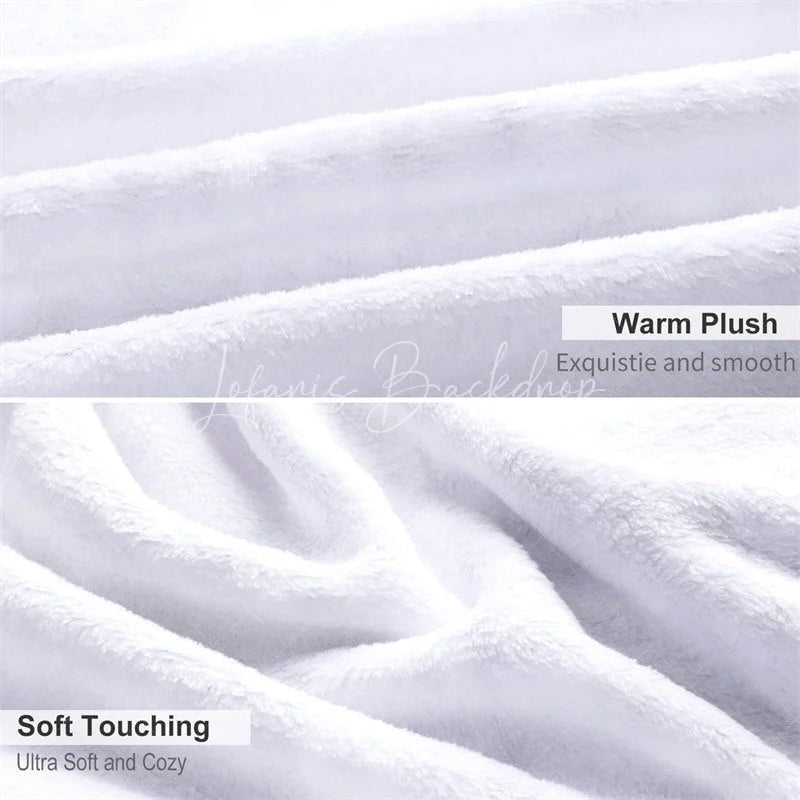 Lofaris Personalized Daisy Floral Blanket with Custom Name Pink Wildflower Theme for Girls Nursery Baby Shower Gift