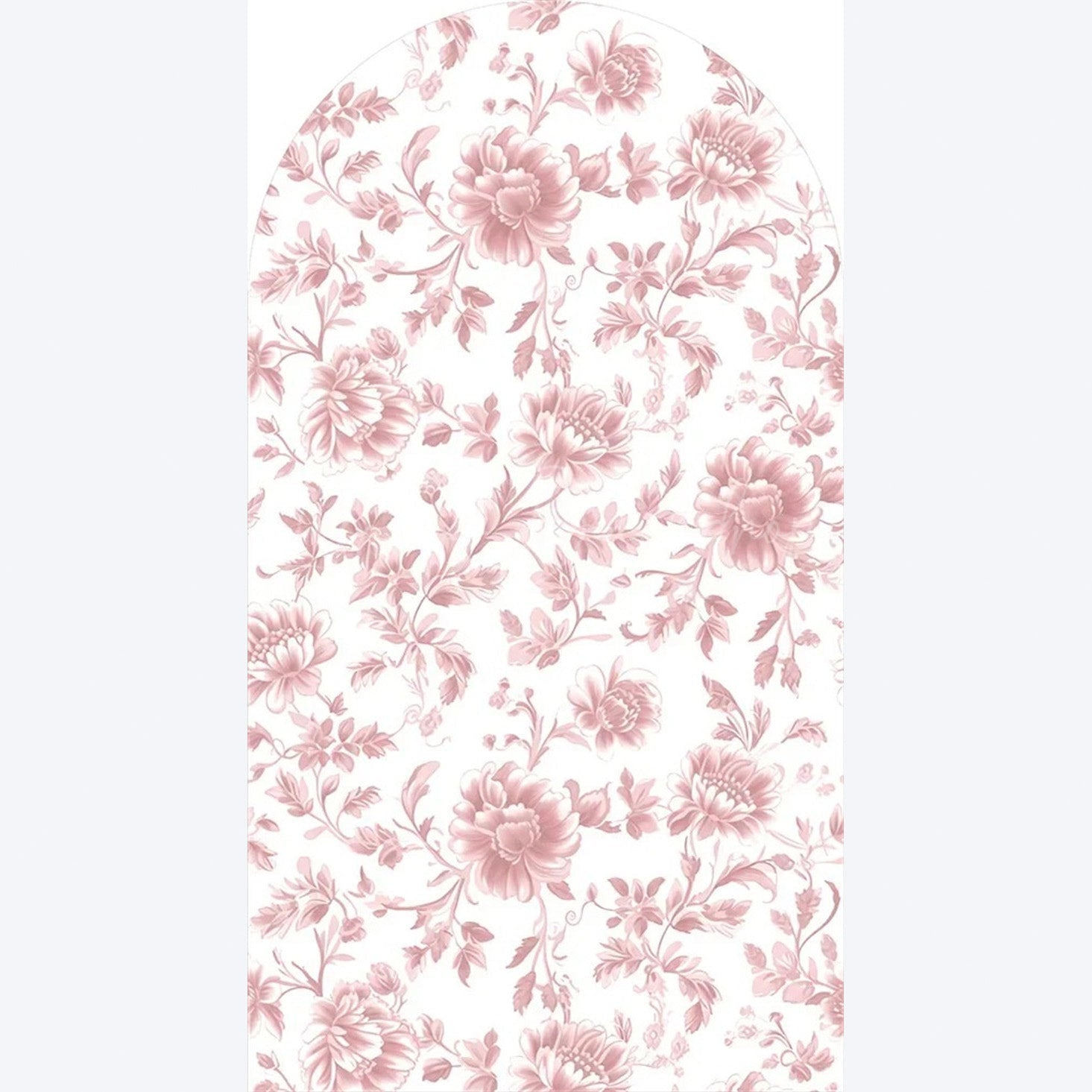 Lofaris Pink Floral Boho Arch Backdrop Delicate Flower Party Decor Rustic Photo Background for Birthday Baby Shower