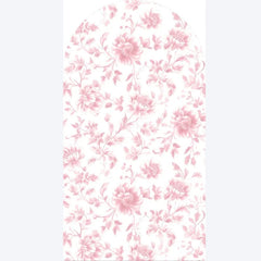 Lofaris Pink Floral Boho Arch Backdrop Delicate Flower Party Decor Rustic Photo Background for Birthday Baby Shower