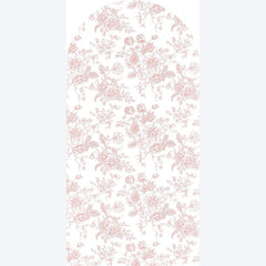 Lofaris Pink Floral Boho Arch Backdrop Delicate Flower Party Decor Rustic Photo Background for Birthday Baby Shower