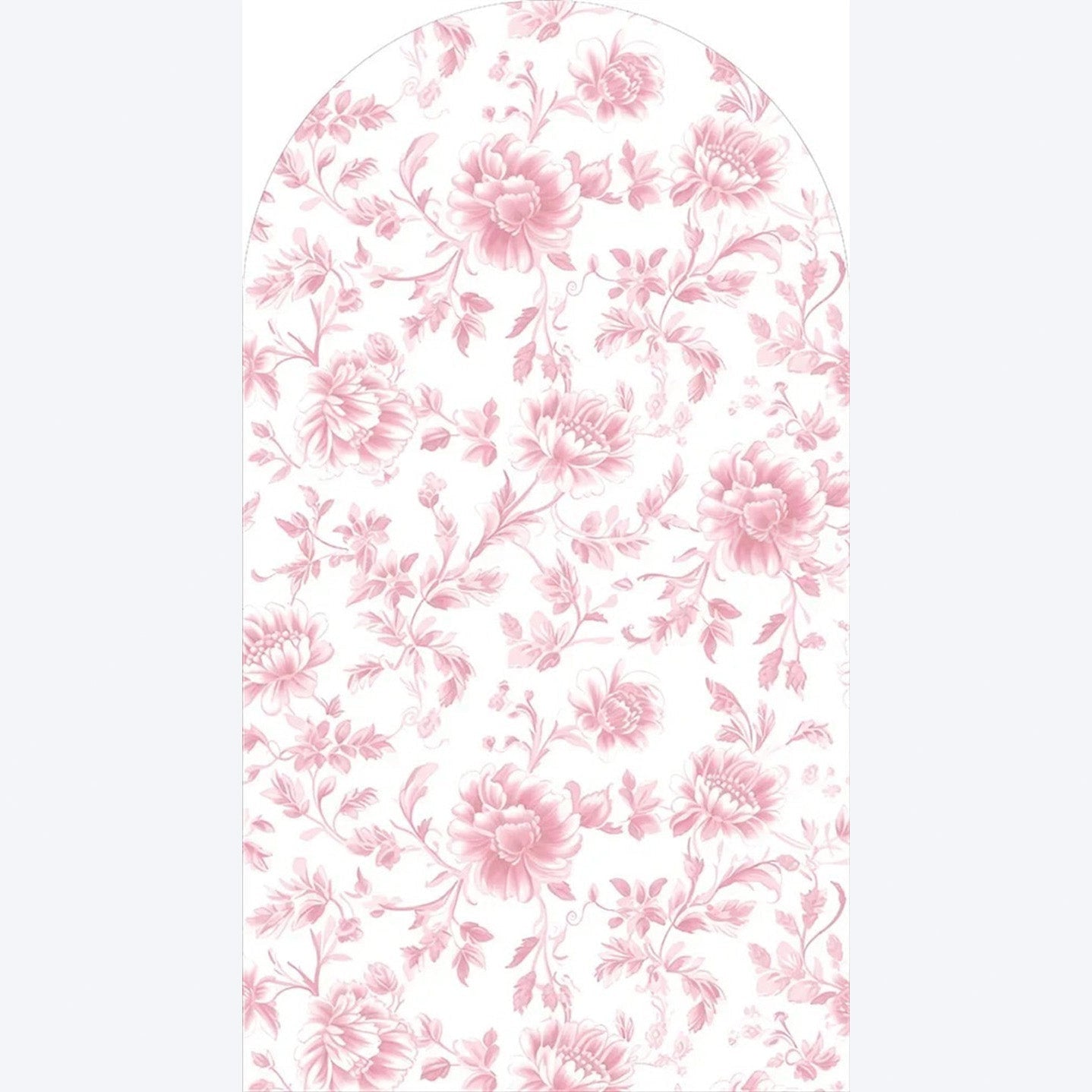 Lofaris Pink Floral Boho Arch Backdrop Delicate Flower Party Decor Rustic Photo Background for Birthday Baby Shower