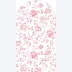 Lofaris Pink Floral Boho Arch Backdrop Delicate Flower Party Decor Rustic Photo Background for Birthday Baby Shower