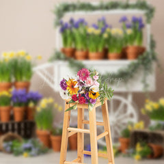Lofaris Potted Narcissus Flowers Fresh Wedding Backdrop
