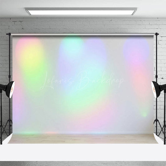Lofaris Rainbow Irridescent Wall Bokeh Photography Backdrop