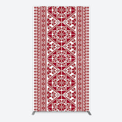 Lofaris Repeated Slovakia Pattern Birthay Rectangle Backdrop