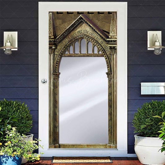 Lofaris Retro Magical Erised Mirror Birthday Door Cover