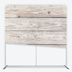 Lofaris Rustic Weathered Light Wood Plank Square Double-Sided Backdrop Distressed Natural Photography Studio Prop