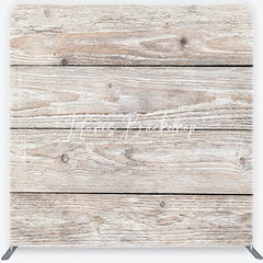 Lofaris Rustic Weathered Light Wood Plank Square Double-Sided Backdrop Distressed Natural Photography Studio Prop