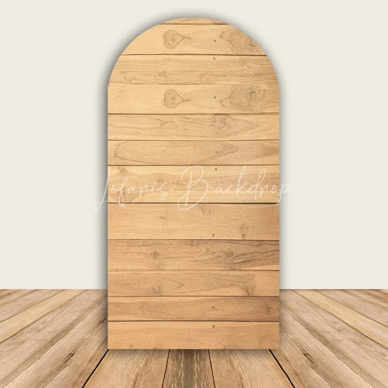 Lofaris Rustic Wood Arch Backdrop Farmhouse Wooden Wall Photo Prop Country Wedding Bridal Shower Decor