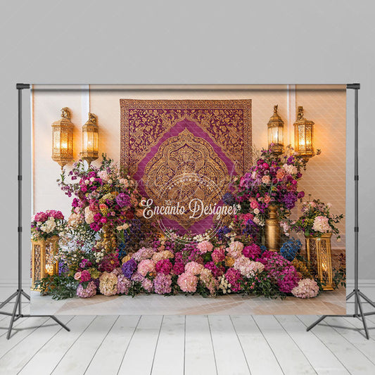 Lofaris Sacred Totem Hydrangea Macrophylla Wedding Backdrop