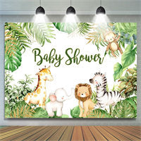 lofaris safari baby shower backdrops