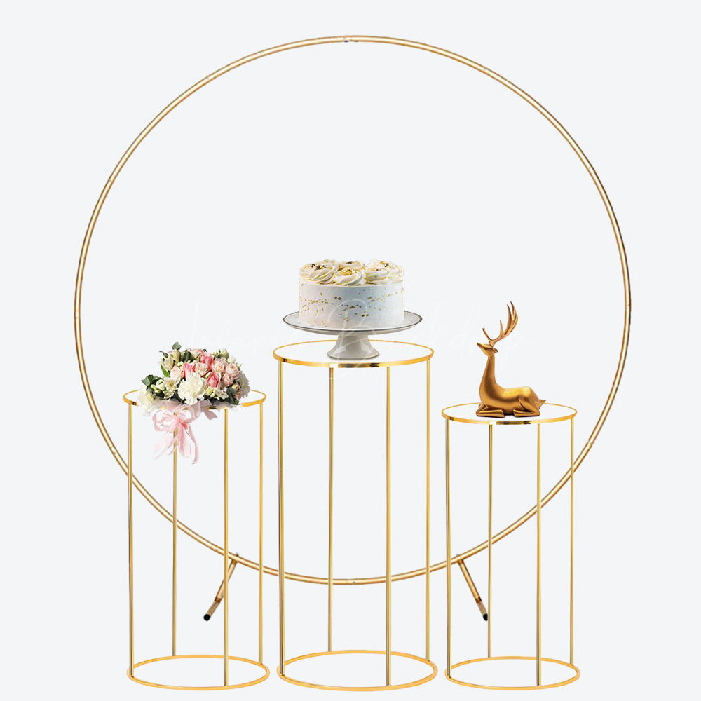 Lofaris Santos FC Inspired Round Backdrop Kit Brazilian Football Club Logo Black and White Soccer Party Decor