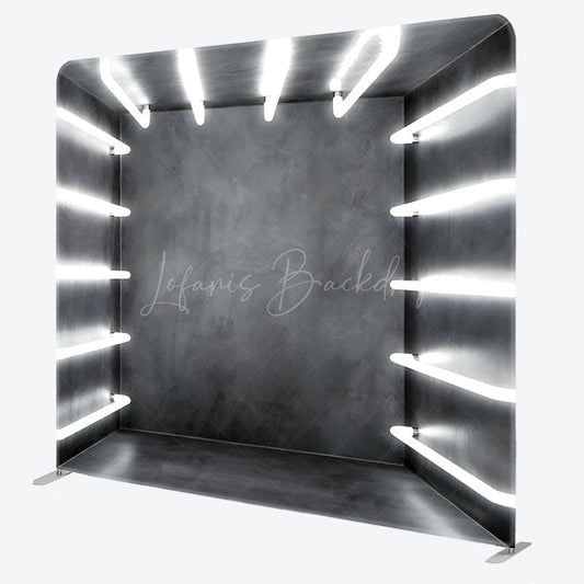 Lofaris Science Fiction Black Glow Pillow Cover Backdrop