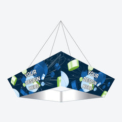 Lofaris Sky Tube Tapered Square Hanging Banners for Trade Show