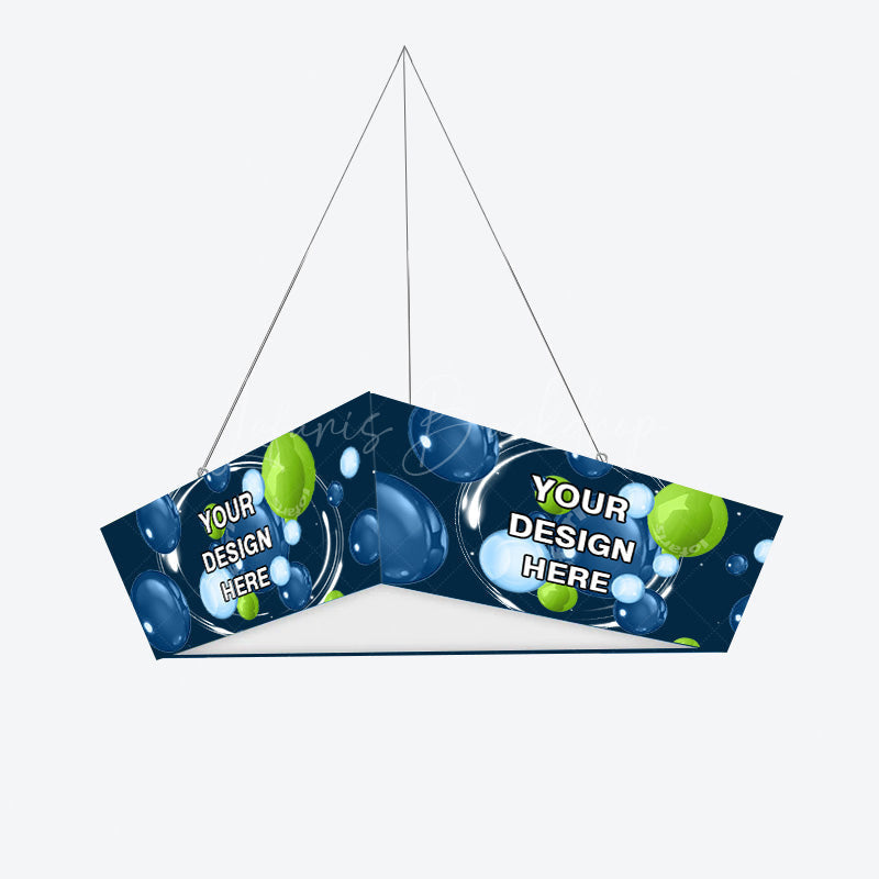 Lofaris Sky Tube Tapered Triangle Hanging Banners for Fairs