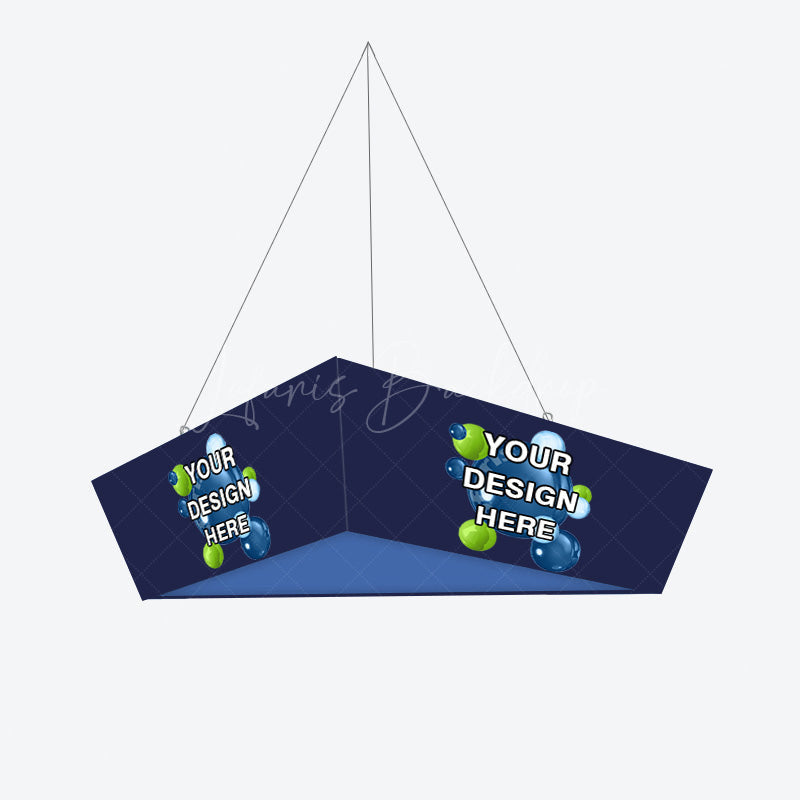 Lofaris Sky Tube Tapered Triangle Hanging Banners for Fairs