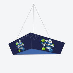 Lofaris Sky Tube Tapered Triangle Hanging Banners for Fairs