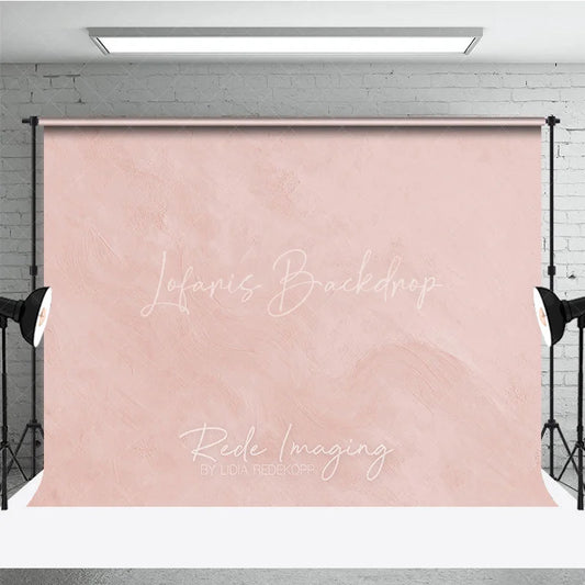 Lofaris Soft Blush Pink Abstract Textured Photography Backdrop Elegant Minimalist Portrait Studio Prop for Photoshoot