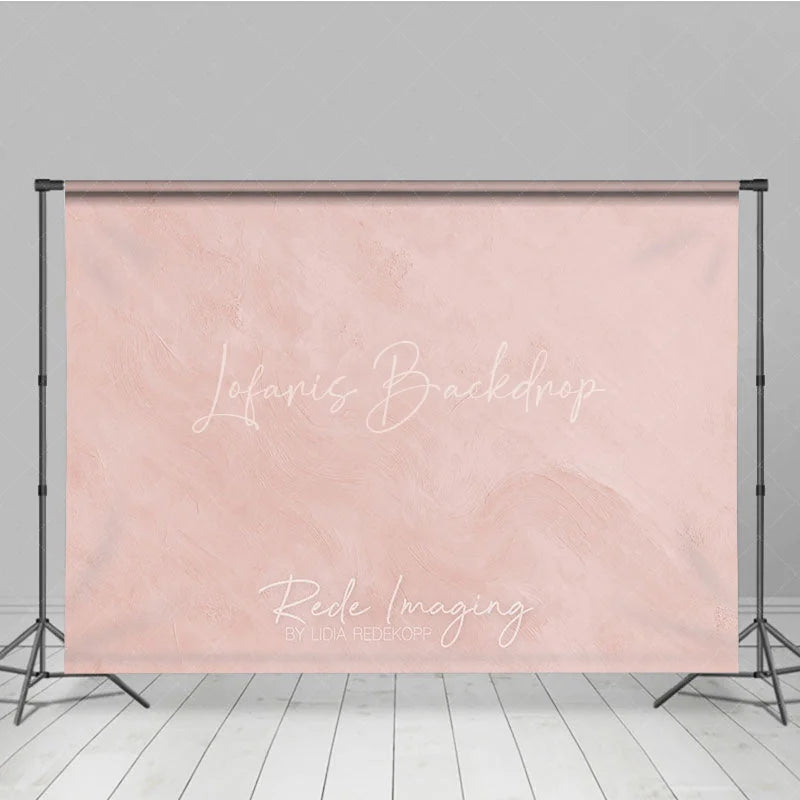 Lofaris Soft Blush Pink Abstract Textured Photography Backdrop Elegant Minimalist Portrait Studio Prop for Photoshoot