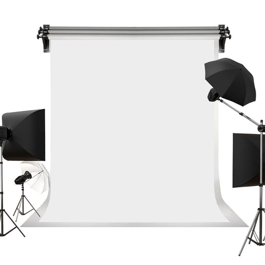 (Ship In 24HR) Solid White Cloth Backdrop Portrait Photography