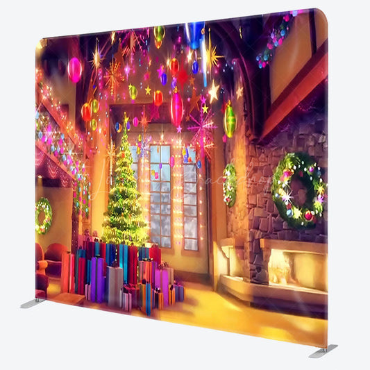 Lofaris Sparkle Colorful Light Bokeh Pillow Cover Backdrop
