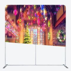 Lofaris Sparkle Colorful Light Bokeh Pillow Cover Backdrop