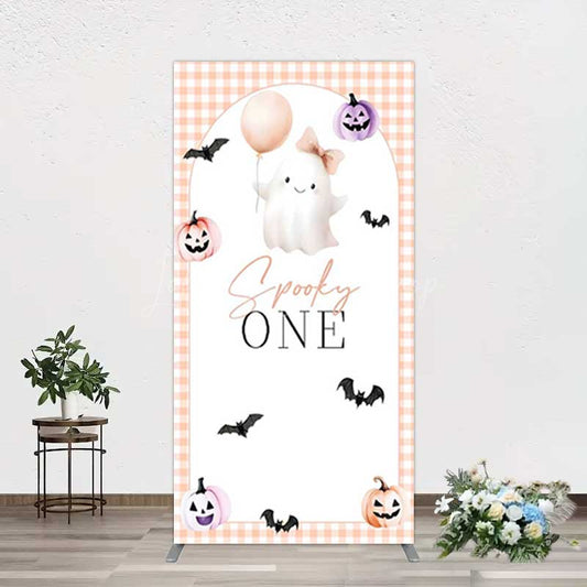 Lofaris Spooky One Boo 1St Halloween Birthday Rectangle Backdrop