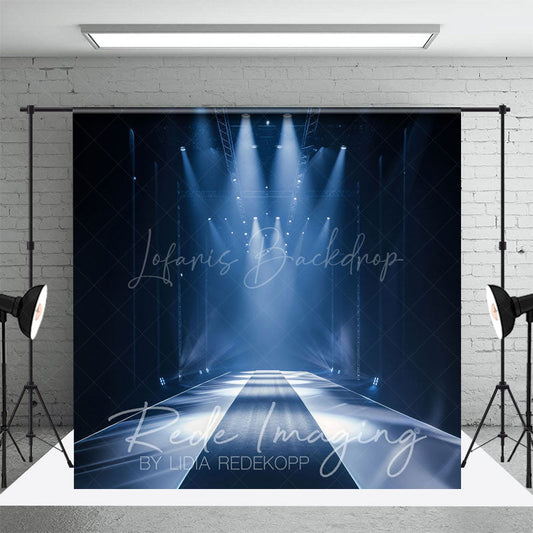 Lofaris Spotlight Dark Model Runway T Stage Photo Backdrop