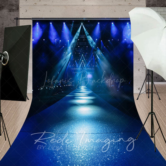Lofaris Spotlight Model Runway T Stage Show Sweep Backdrop