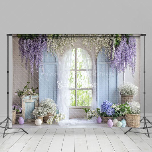 Lofaris Spring Indoor Scene Floral Decoration Linda Backdrop