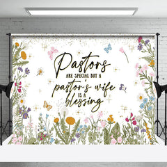 Lofaris Spring Wildflower Pastors Wife Appreciation Backdrop