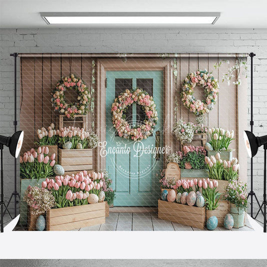 Lofaris Springtime Floral Colorful Archway Festival Backdrop