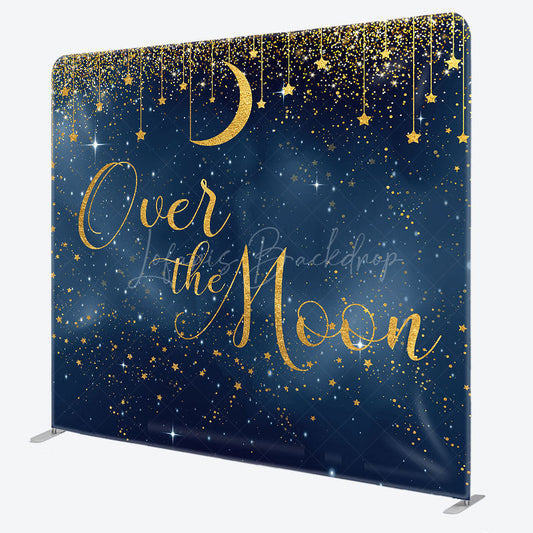 Lofaris Starlit Sky Over The Moon Square Tension Backdrop