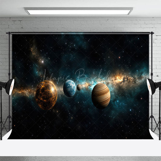 Lofaris Starry Mysterious Galaxy Science Fiction Backdrop