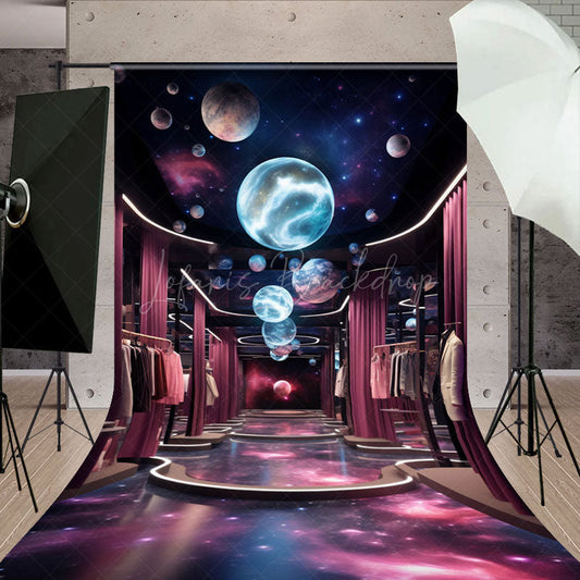 Lofaris Starry Sky Top Wardrobe Mysterious Sweep Backdrop