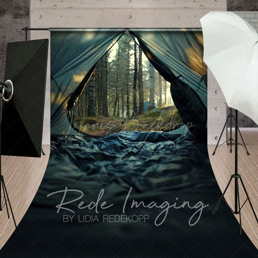 Lofaris Summer Mottled Tree Shadow Tent Sweep Photo Backdrop