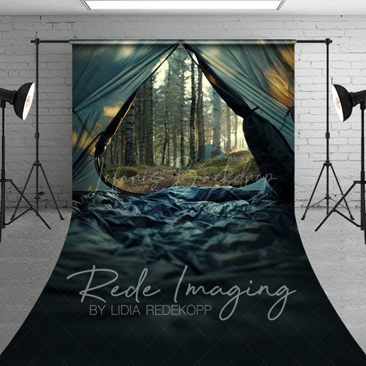 Lofaris Summer Mottled Tree Shadow Tent Sweep Photo Backdrop