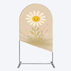 Lofaris Sweet Flower Butterfly Happy Birthday Arch Backdrop
