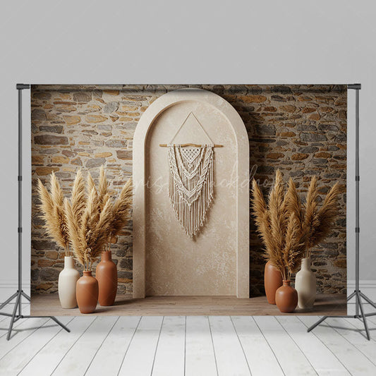 Lofaris Sweet Fresh Retro Wall Boho Decor Wedding Backdrop