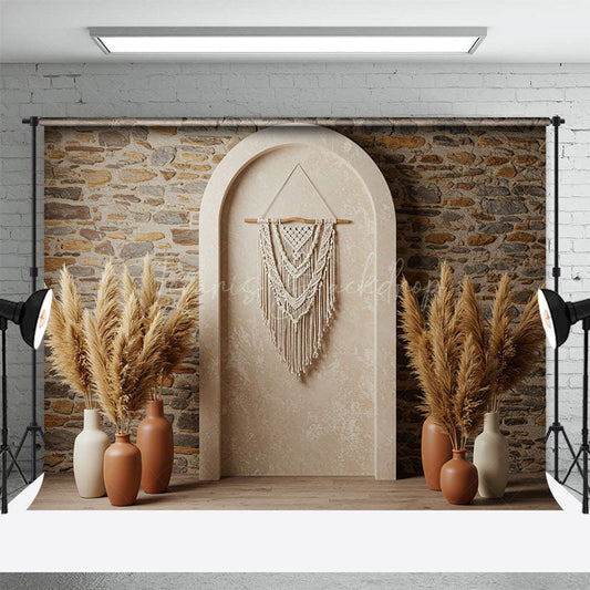 Lofaris Sweet Fresh Retro Wall Boho Decor Wedding Backdrop