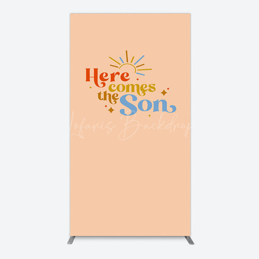 Lofaris Sweet Here Comes The Sun Baby Shower Rectangle Backdrop